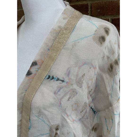 Eskayel open front kimono. - Picture 4 of 6